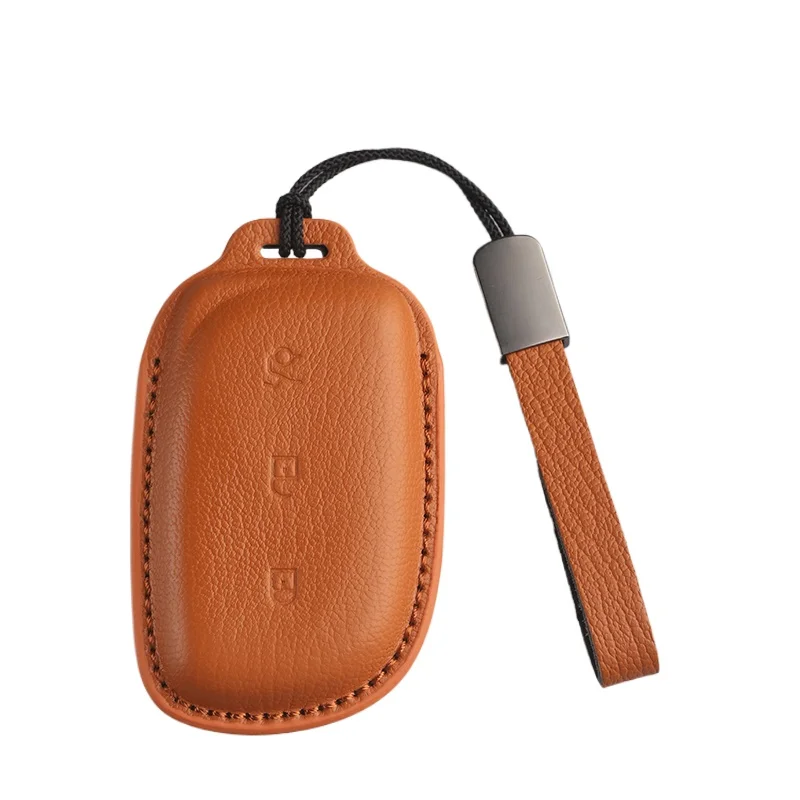 

Специальный кожаный чехол для ключей «все включено» для LYNK & CO 900 Z20 Z10 2025-2026, защитный чехол для автомобильного пульта дистанционного управления, брелок для ключей