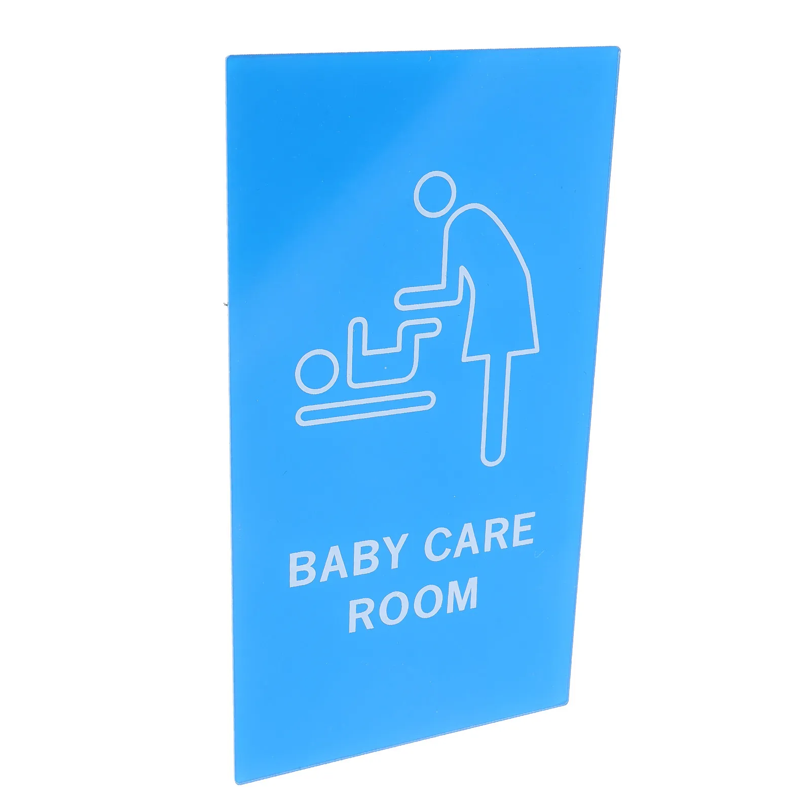 

Care Room Acrylic Sign Adhesive Mother Room Identification Plate for Changing Area Restroom Door Guiding Sign
