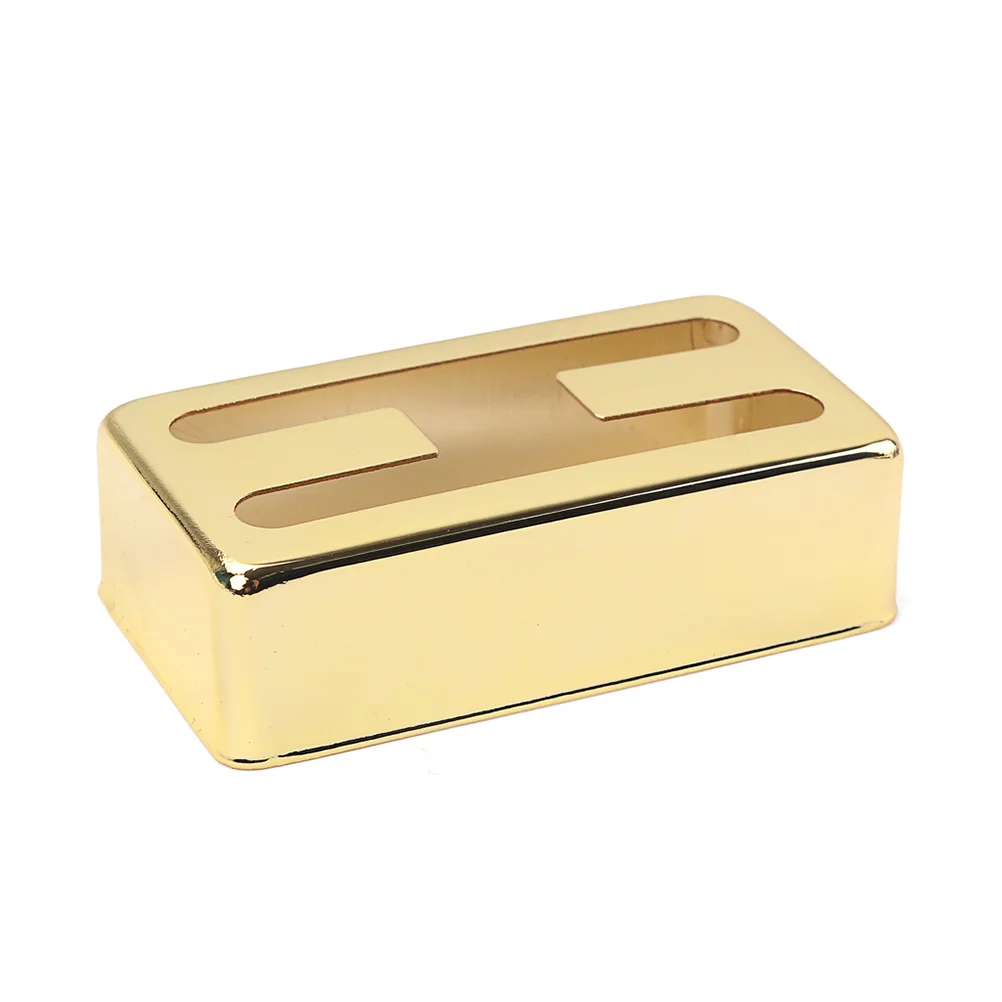 

2Pcs Metal Humbucker Cover Pickup for Electric Guitar Accessory Gold Sturdy Replacement Humbucker Cover