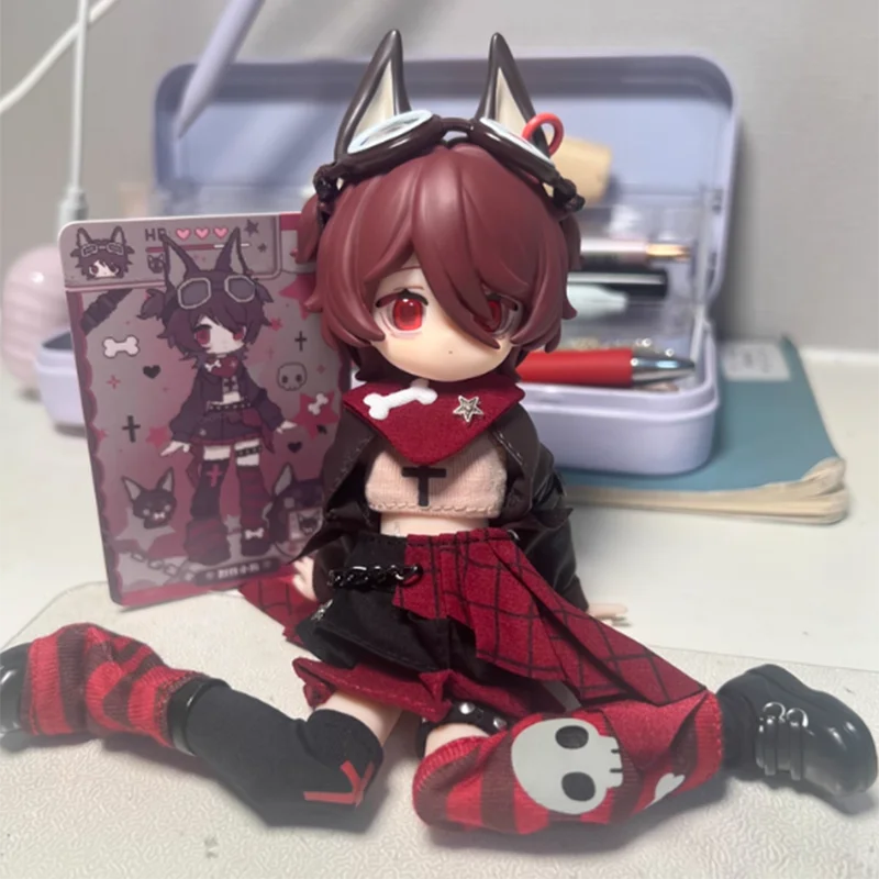 

Freedom Advocate Bjd Blind Box Puppy Electronic Cute Pet Doll Series Collectible Figurine Tabletop Decoration Small Gift