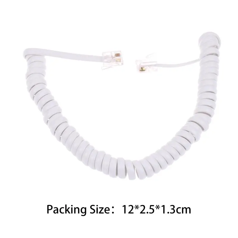1/5/10 PcsTelephone Line Handset Line Handset Spring Cord Line Handset