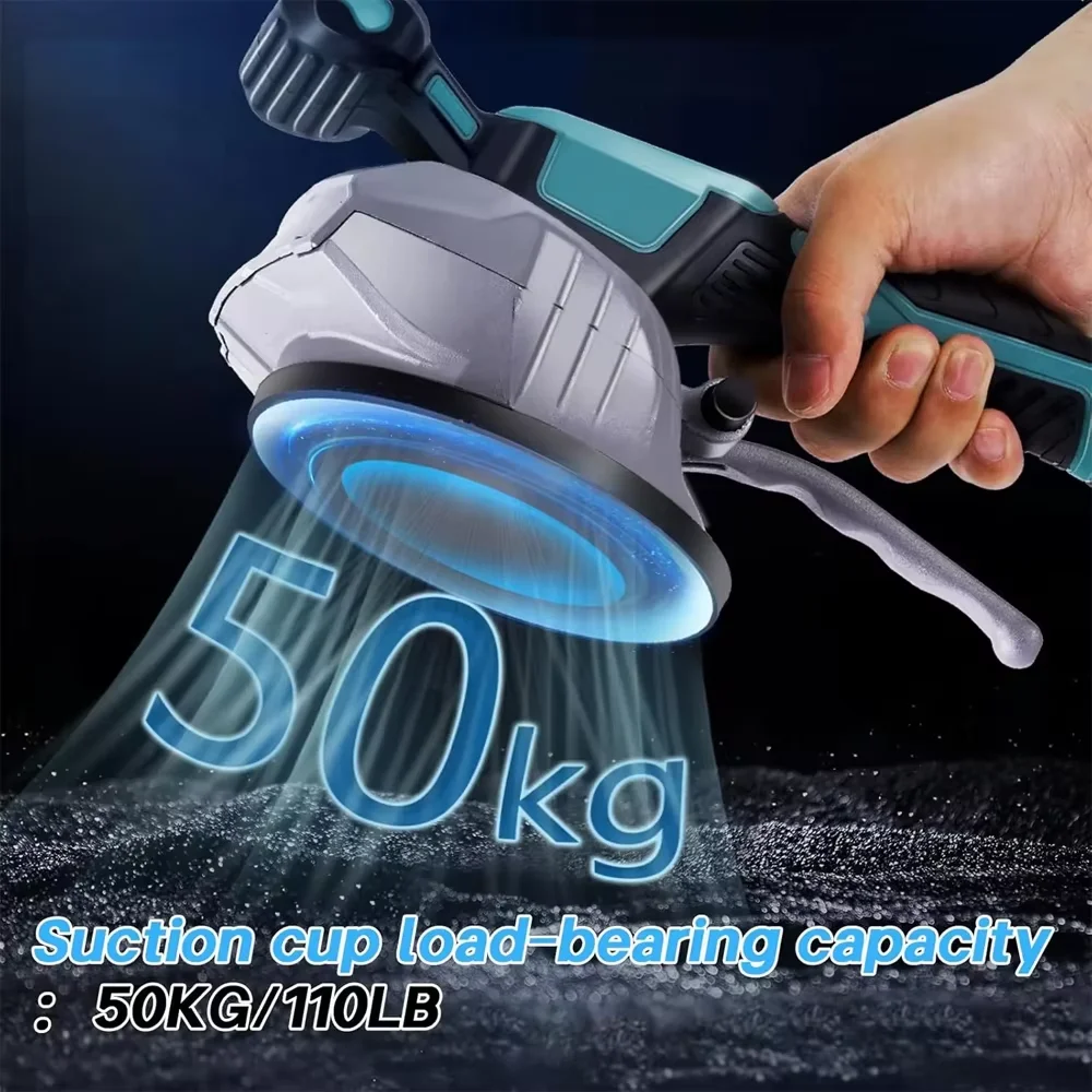 Cordless Tile Laying Machine 8 Speed Tile Vibration Leveling Installation Tool Compatible with Makita 18V Battery Pin