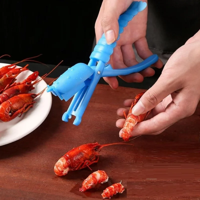 Kitchen Appliance Crawfish Peeler Tool Shrimp Peeler Prawn Peeler Line Cutter Cleaning Shrimp Fishing Lobster Peel Seafood Tool