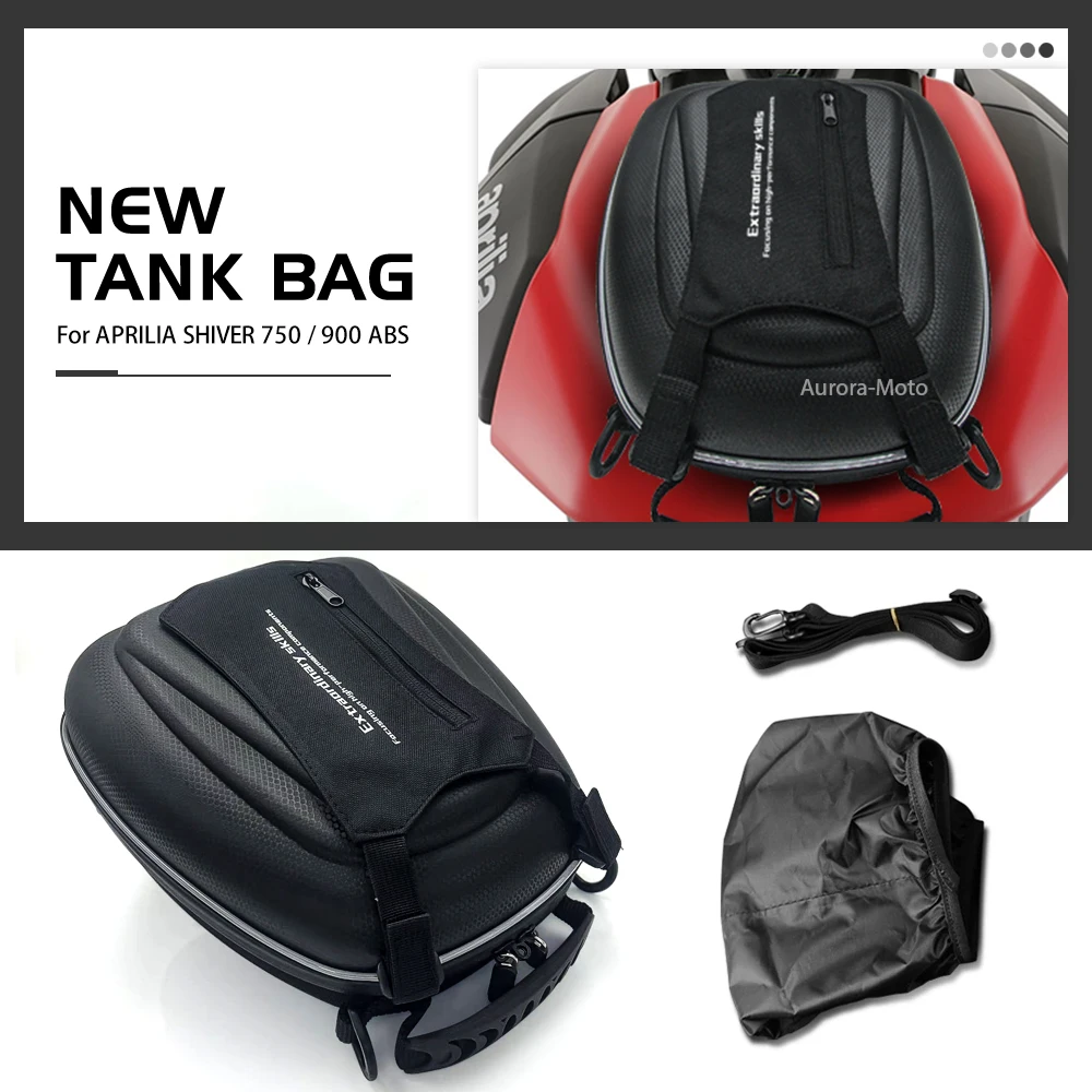 

Motorcycle Fuel Tank Bag Luggage For Aprilia SHIVER GT 750 SHIVER 750 900 ABS ETV 1000 CAPONORD Navigation Racing Bags Tanklock