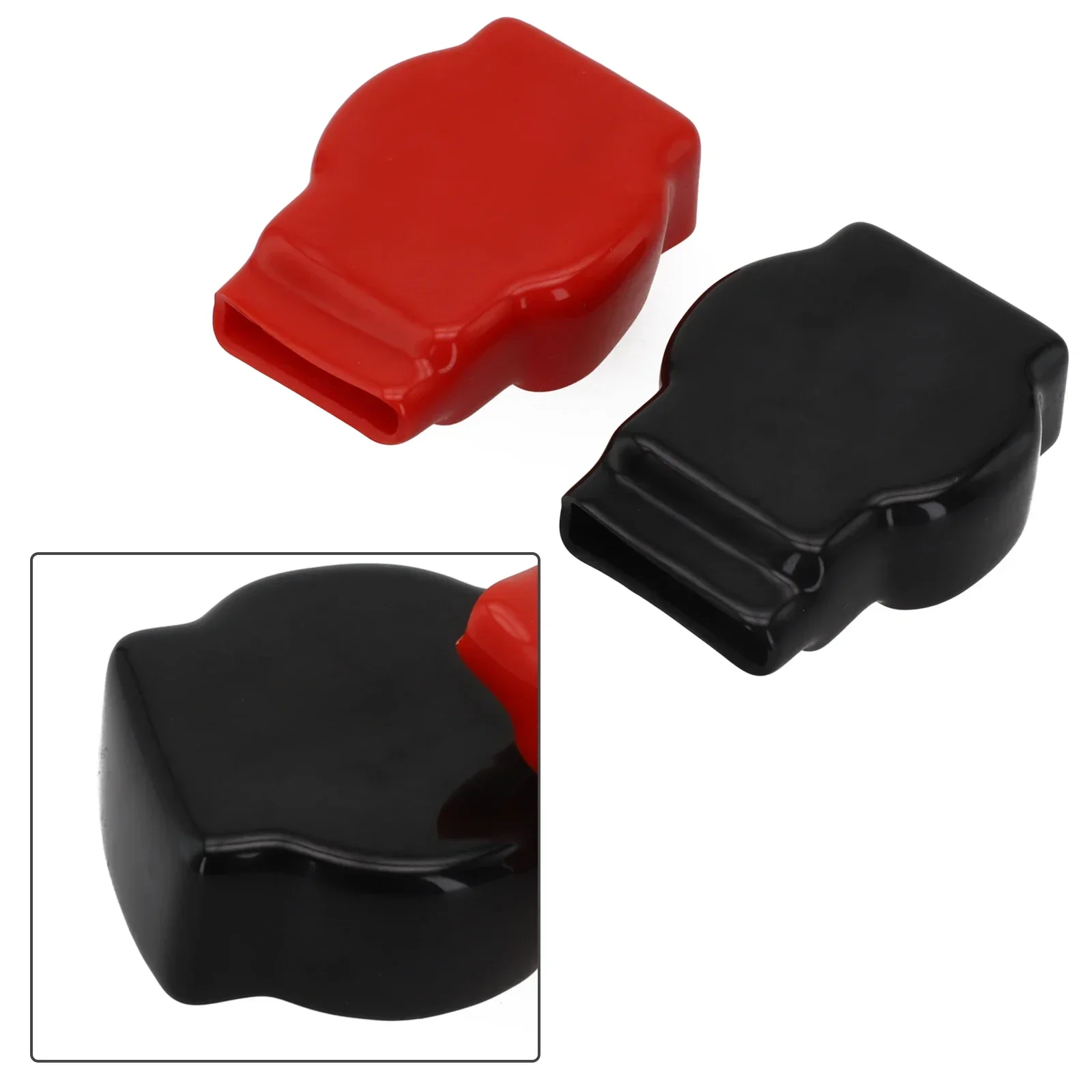 Auto Heißer Batterie Terminal Abdeckungen Positive Negative Top Post Kappe Universal Auto Motorrad Lkw Teile Auto Zubehör Neue PVC