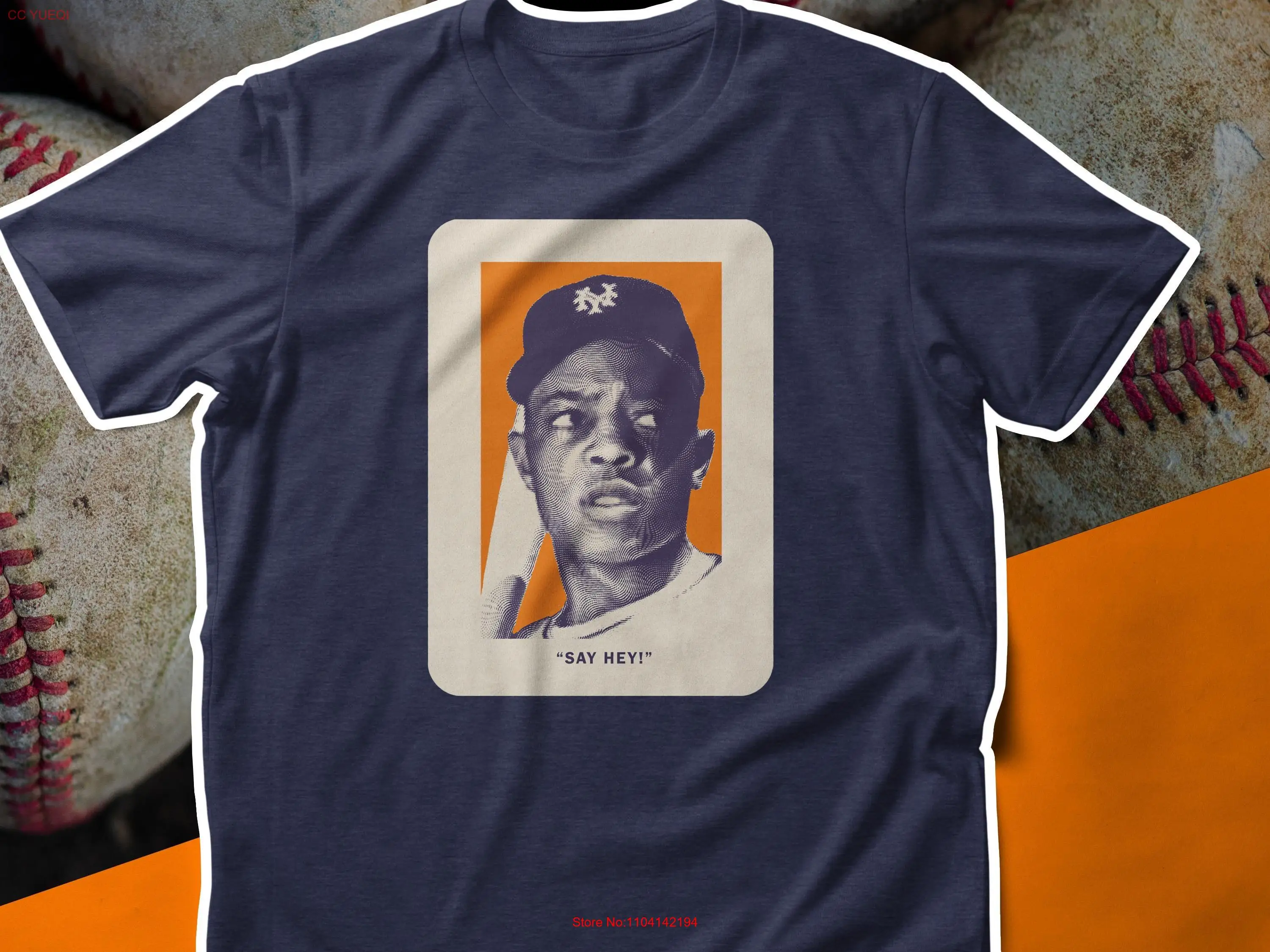 Willie Mays Say Hey Kid Wheaties Baseball Card t shirt long or short sleeves