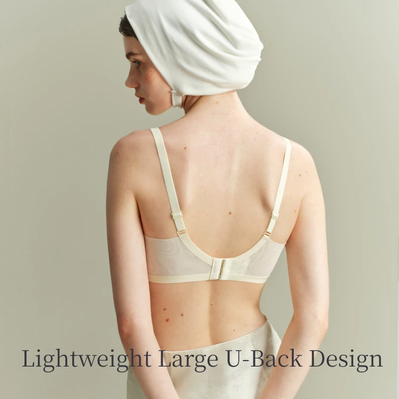 SUJIIN ไม่มีรอยต่อไม่มี Underwire Bras สําหรับผู้หญิงเซ็กซี่ Push Up Soft Support Bra หญิงฤดูร้อน Lift Breathable Bralettes ผู้หญิง XM026