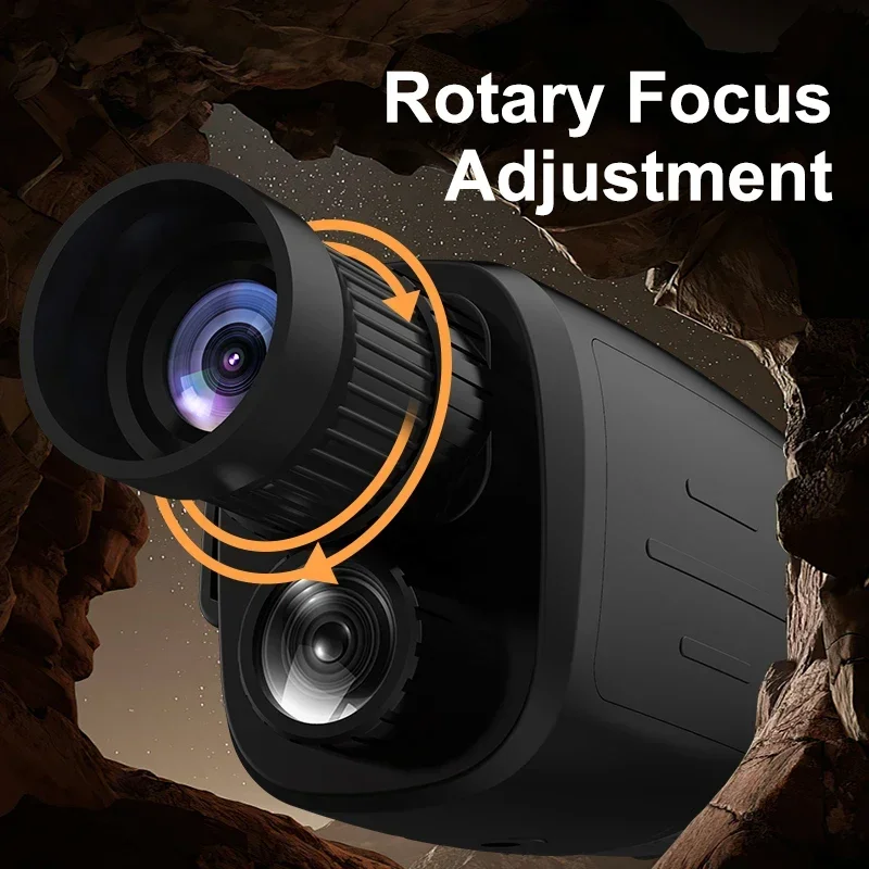 Monocular de visión nocturna recargable para caza con zoom - imagen 4