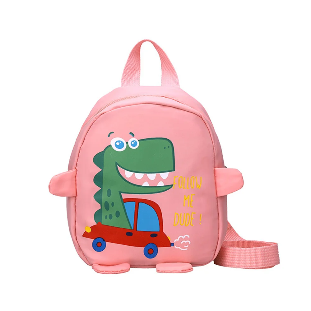 Cute Children Bag Cartoon Dinosaur Kids School Bags Kindergarten Preschool Outdoor Travel Backpack For Boys Girls Anti-Lost