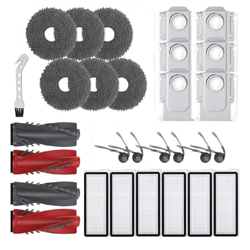 

For Roborock Robot Vacuum Cleaner Qrevo 5AE/Curv/Curv S5X 5A1 5XC Hepa Filter Sweeping Robot Accessories And Consumables