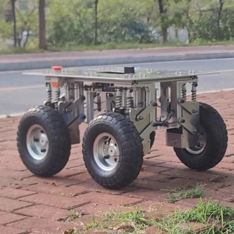 

4WD off-road outdoor trolley, differential rotation chassis, autonomous driving