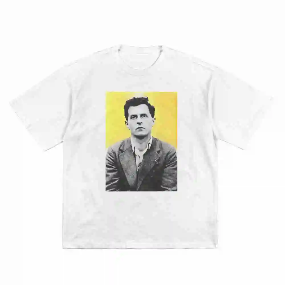 Wittgenstein Stylized Short Sleeve Tee 100% Cotton T-Shirt
