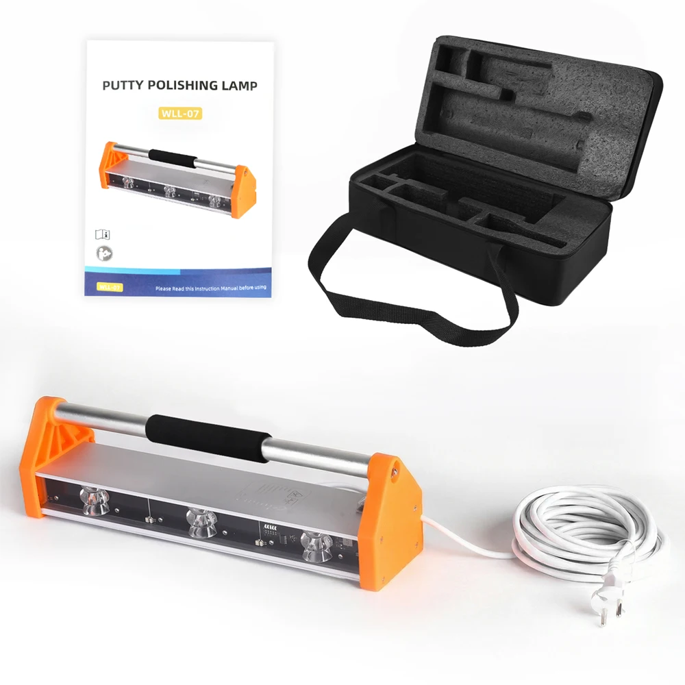 Podofo 2600 Lumen 39W Dreifach-LED-Perlen Wandpolier-Arbeitsleuchte LED-Trockenbau-Polierlampe mit 155° °   Ultraweitwinkel-Entwicklungsleuchte mit ungleichmäßigem Wandlicht für Wandschleifen,