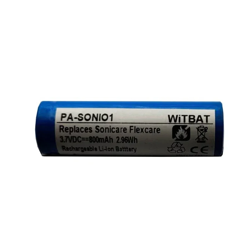 3.7V Min 800mAh 2.96Wh Suitable for Philips HQ8140 HQ8160 HQ8170 Shaver Battery Rechargeable Lithium Battery Pack Accessories