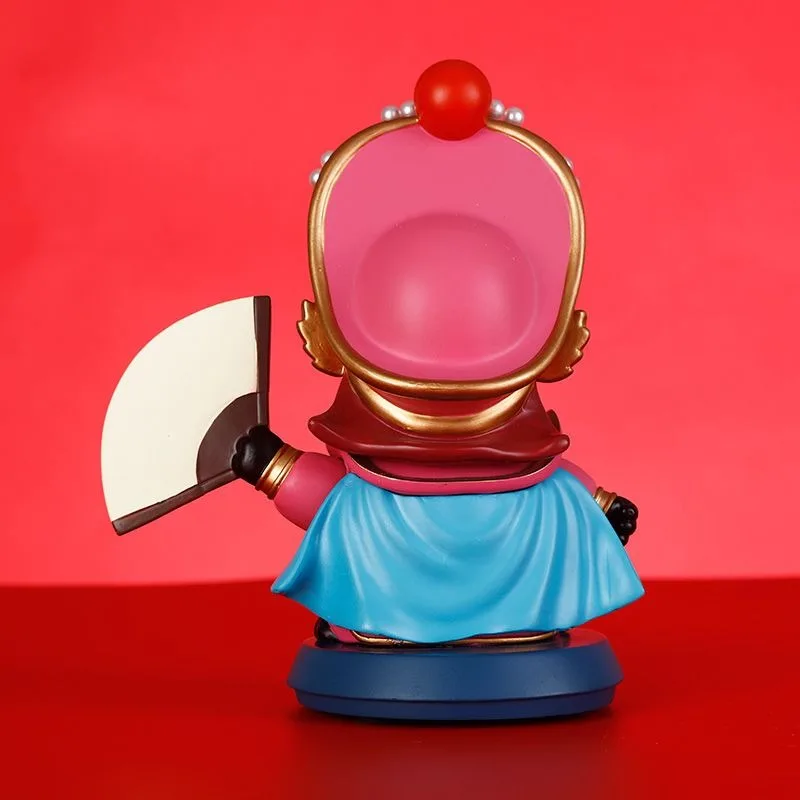 Sichuan Opera Face Changing Panda Desktop Figurine Ornament Decorative Doll Chengdu Characteristic Handicraft Collectible Home