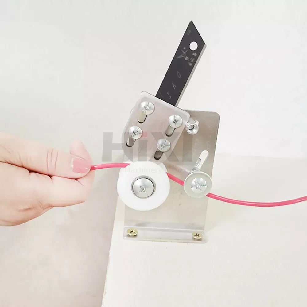 มินิคู่มือเครื่องปอกสายไฟขยะสาย Stripper เครื่องปอกสายเคเบิล