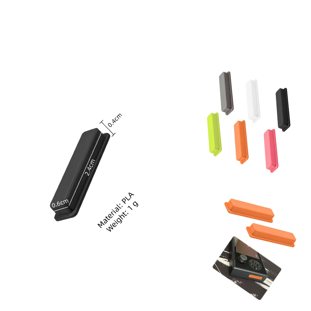 For AYANEO Pocket Micro Controller Side Button Replacement Parts, reinforced, and sturdy; repair and modification accessories