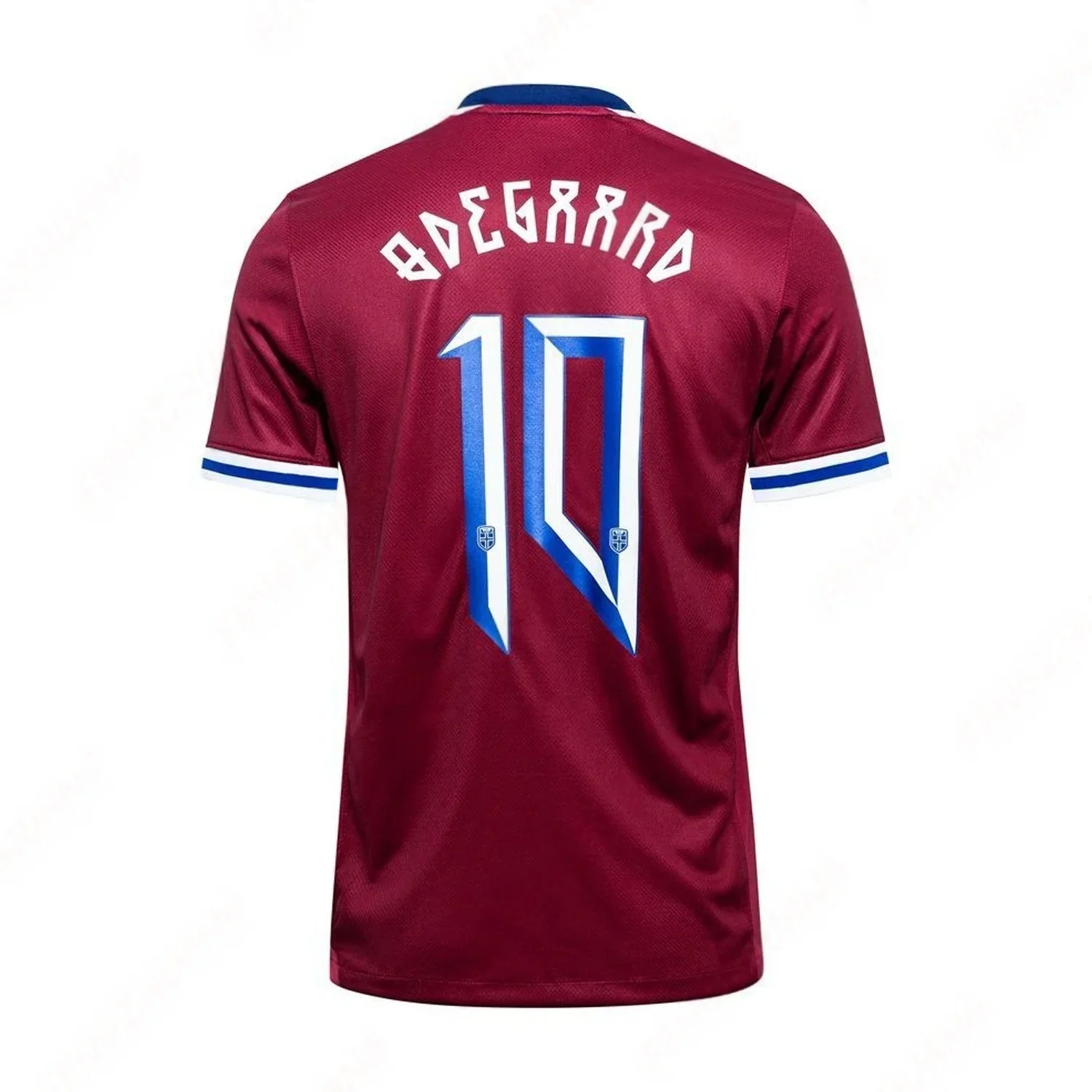 

Футболка-джерси для мужчин и женщин, домашняя форма сборной Норвегии 2025, новейшая, быстросохнущая, для активного отдыха, классическая, повседневная, свободного кроя, для тренировок