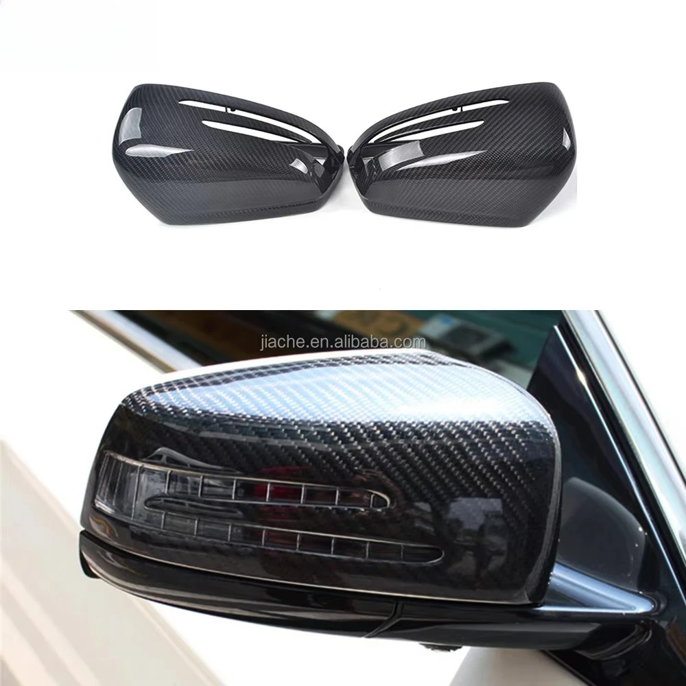 

Replacement Style Carbon Fiber Rearview Mirror Covers for Mercedes a B C E S CLS GLK CLS Class W204 W212 W207 W176 W218 W117