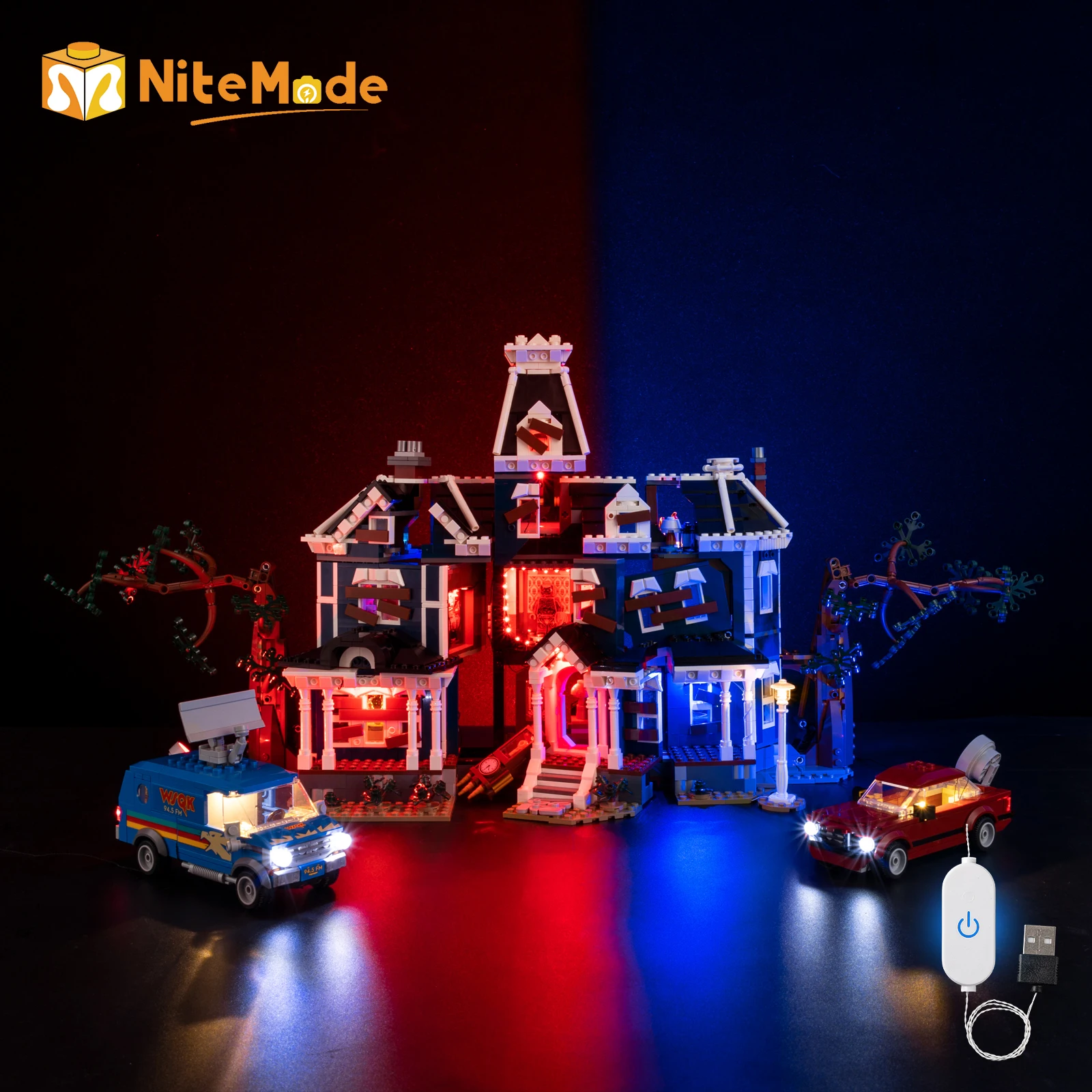 

Набор светодиодных ламп Easylite для LEGO Stranger Things: The Creel House 11370 (без модели)