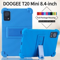 4 Thicken Cornors Silicone Cover with Kickstand For Doogee T20 Mini Pro Kid Case 8.4\