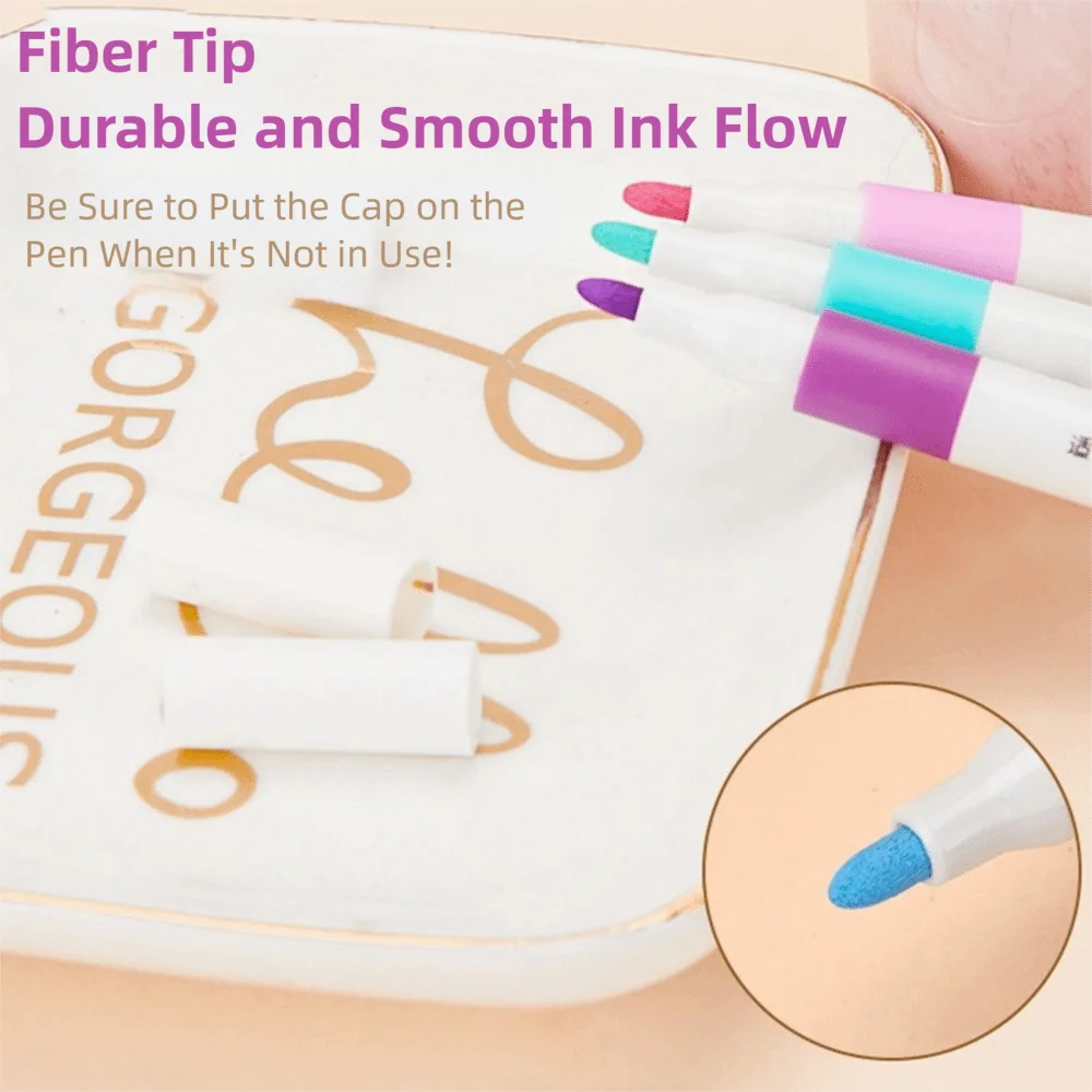 

80 Colors Acrylic Marker Pen Set Fine Nib Waterborne Brush Acrylic Paint Marker DIY Craft Non-toxic Child Painting Graffiti Pens