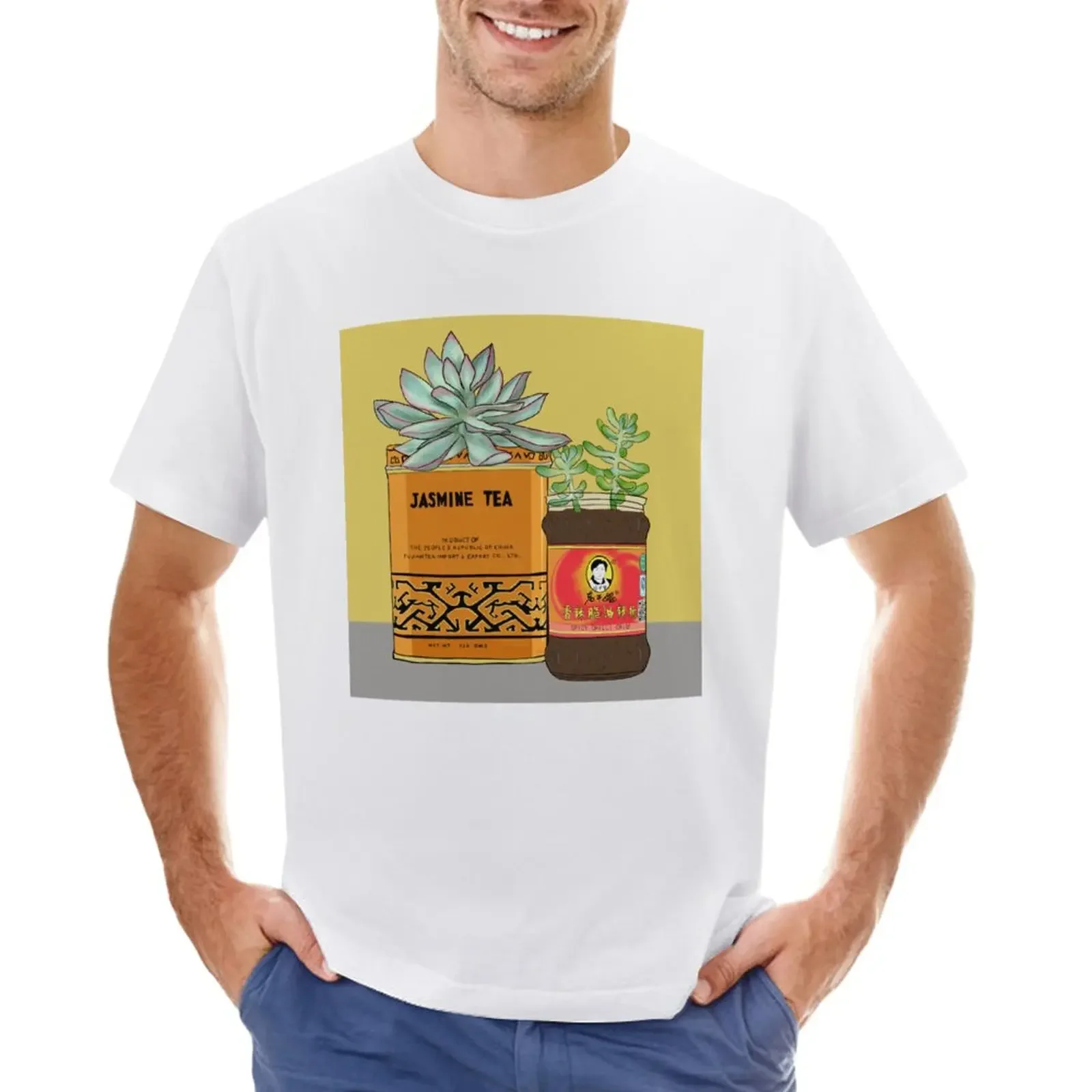 Asian Pantry Planters T-Shirt customs kawaii clothes t shirt for men