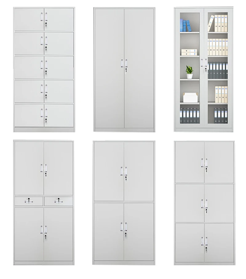 Modern Design Metal Storage Locker Lockable Steel Workshop Office Wardrobe Storage Locker