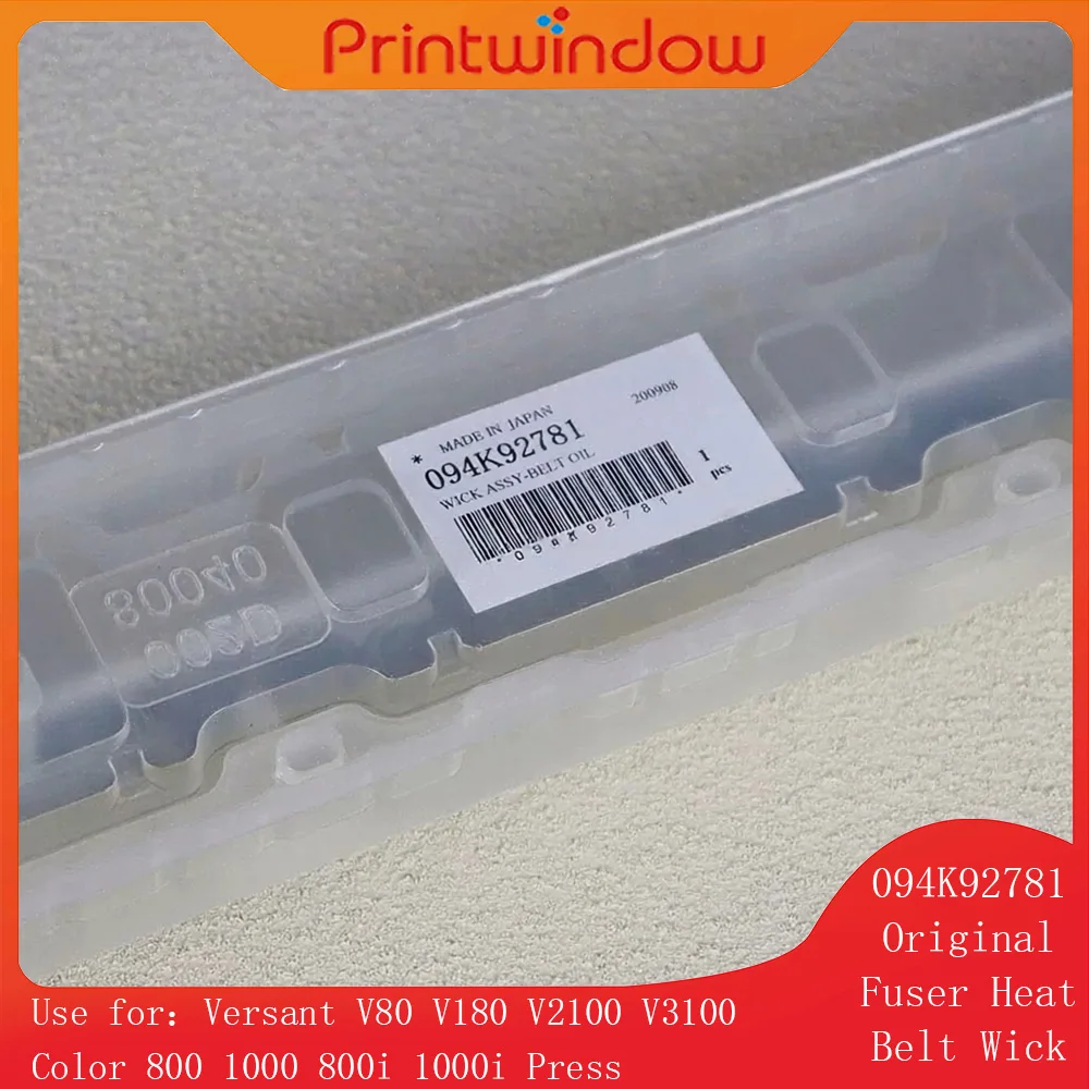 094K92781 Original Fuser Heat Belt Wick for Xerox Versant V80 V180 V2100 V3100 Color 800 1000 800i 1000i Press Wick Assembly