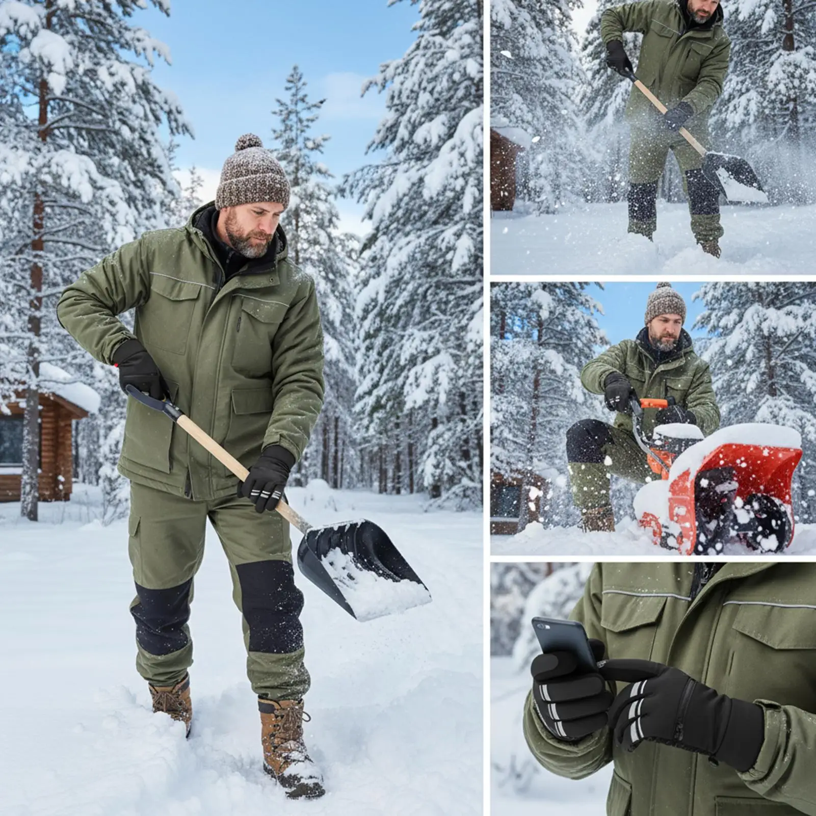 

Нагревательные перчатки, 3 настройки нагрева, многоразовые грелки для сенсорного экрана, обогреватель, зимние перчатки с USB-подогревом для зимней охоты, кемпинга, футбола