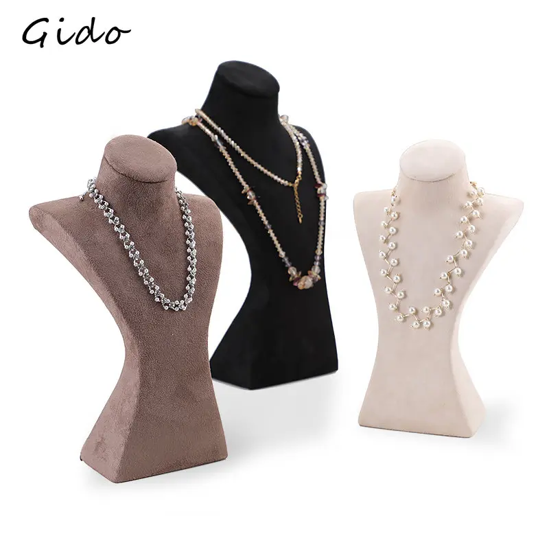 

Necklace Model Neck Display Rack Pendant Holder Bust Organizer Upright Store Special Organizador De Joyas