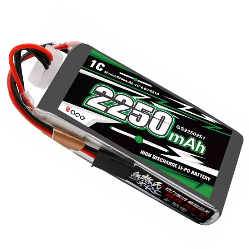 

Gens ACE 2250mAh 6,6 V 2S 2S1P Срок службы батареи совместим с Futaba 14SG T8J T6J 4PKS 4PL передатчик/пульт дистанционного управления