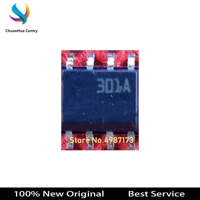 LM301ADT, 301A SOP8 الأصلي ، جديد ، متوفر في المخزون ، 10 في اللوت الواحد