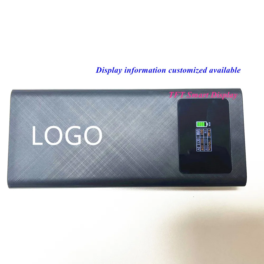 Portable 20000mah Charger Best DC Output 5V/9V/12V/19V/20V/24V Lithium Batteries Laptop Power Bank for DELL for HP Wi-fi Router