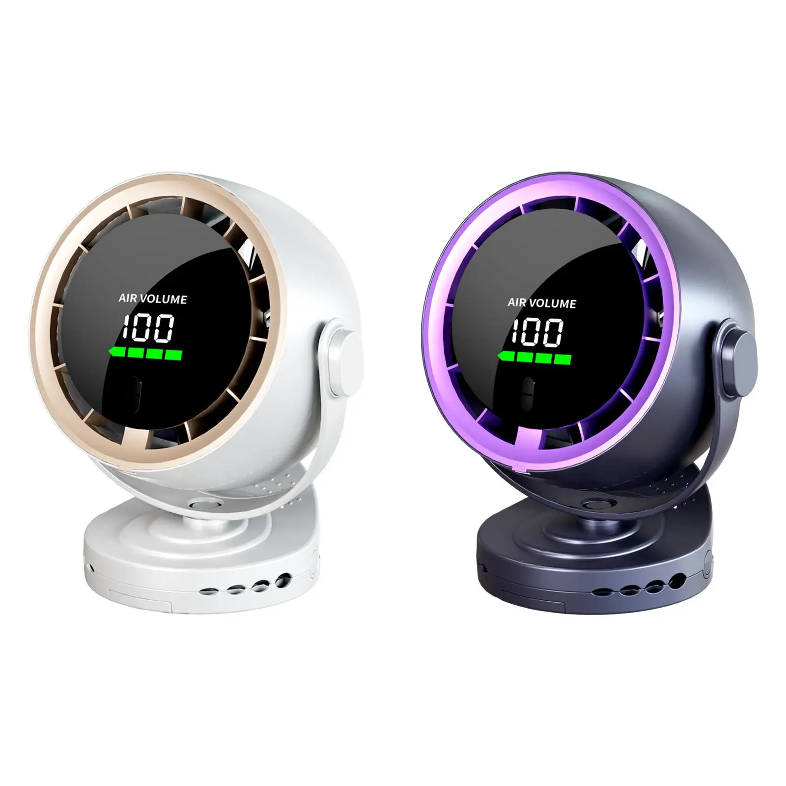 مروحة مكتب 100 سرعة قابلة للتعديل، مروحة محمولة صغيرة قابلة لإعادة الشحن، مروحة تبريد هواء للمنزل، طاولة خارجية، تخييم سطح المكتب