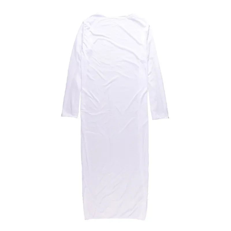 Halloween Men Jesus Cosplay Costume White Long Jesus Robe Fancy Dress Adult Men Jesus Role Play Party Costumes