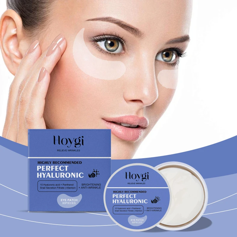 

Маска для глаз с гиалуроновой кислотой: ее питает кожу, эффективно выцветает морщины глаз и тонкие линии и увлажняет.