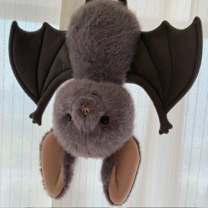 Schattig en eigenzinnig vleermuis varken pop leuk knuffel auto hangend ornament auto knuffel decoratie verzamelcadeau nu beschikbaar