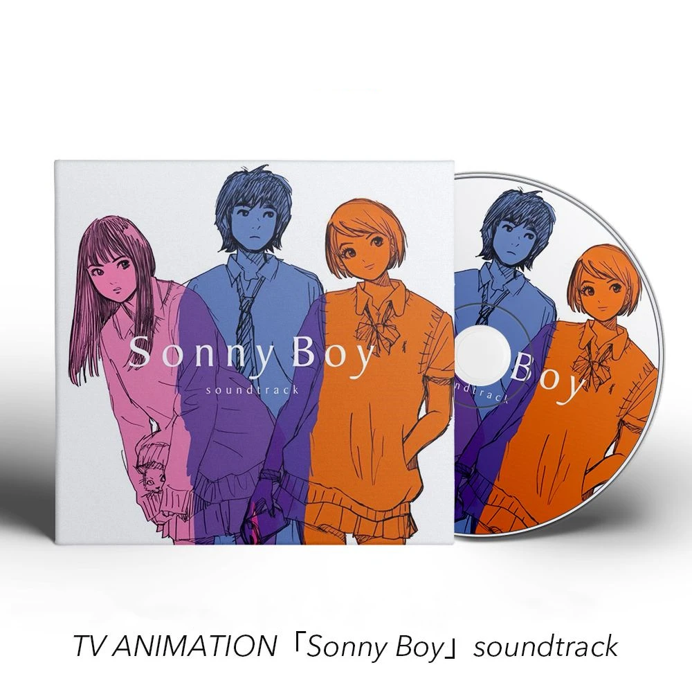 

Anime Sonny Boy Sunset Rollercoaster Music CD Greatest Hits OST Album Music Record Cosplay Walkman Soundtracks Box Collection