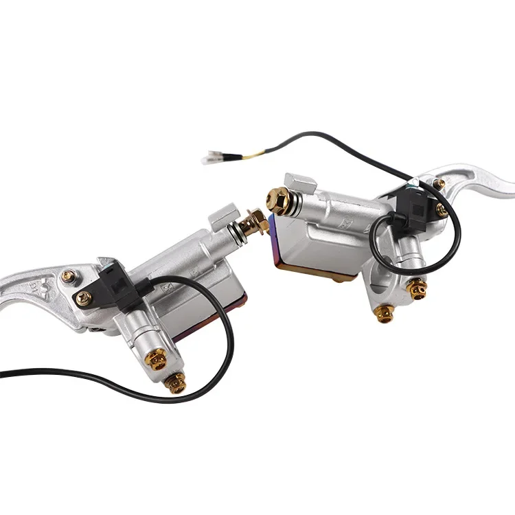 

Burned titanium cover Guangyang LIKE180/150 side push disc brake Guangyang pump electric vehicle motorcycle modified pump