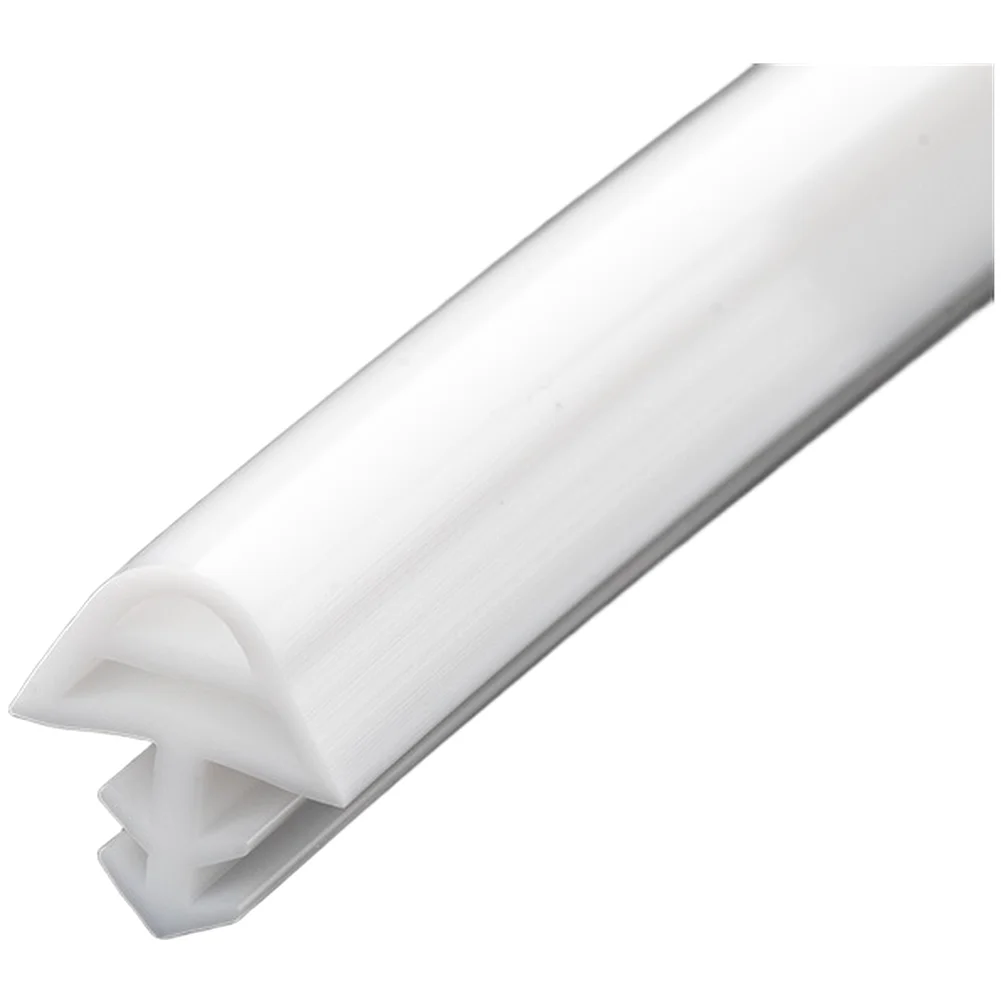 Effective Soundproofing Solution Wood Door Seal White,Brown,Transparent,Gray Groove Mounted Seal Slot-in Installation