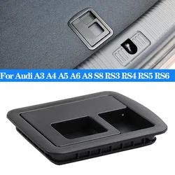 For Audi A3 A4 A5 A6 A8 S8 RS3 RS4 RS5 RS6 Car Rear Trunk Liner Cargo Boot Carpet Handle Cover For VW Phaeton For Seat EXEO/ST