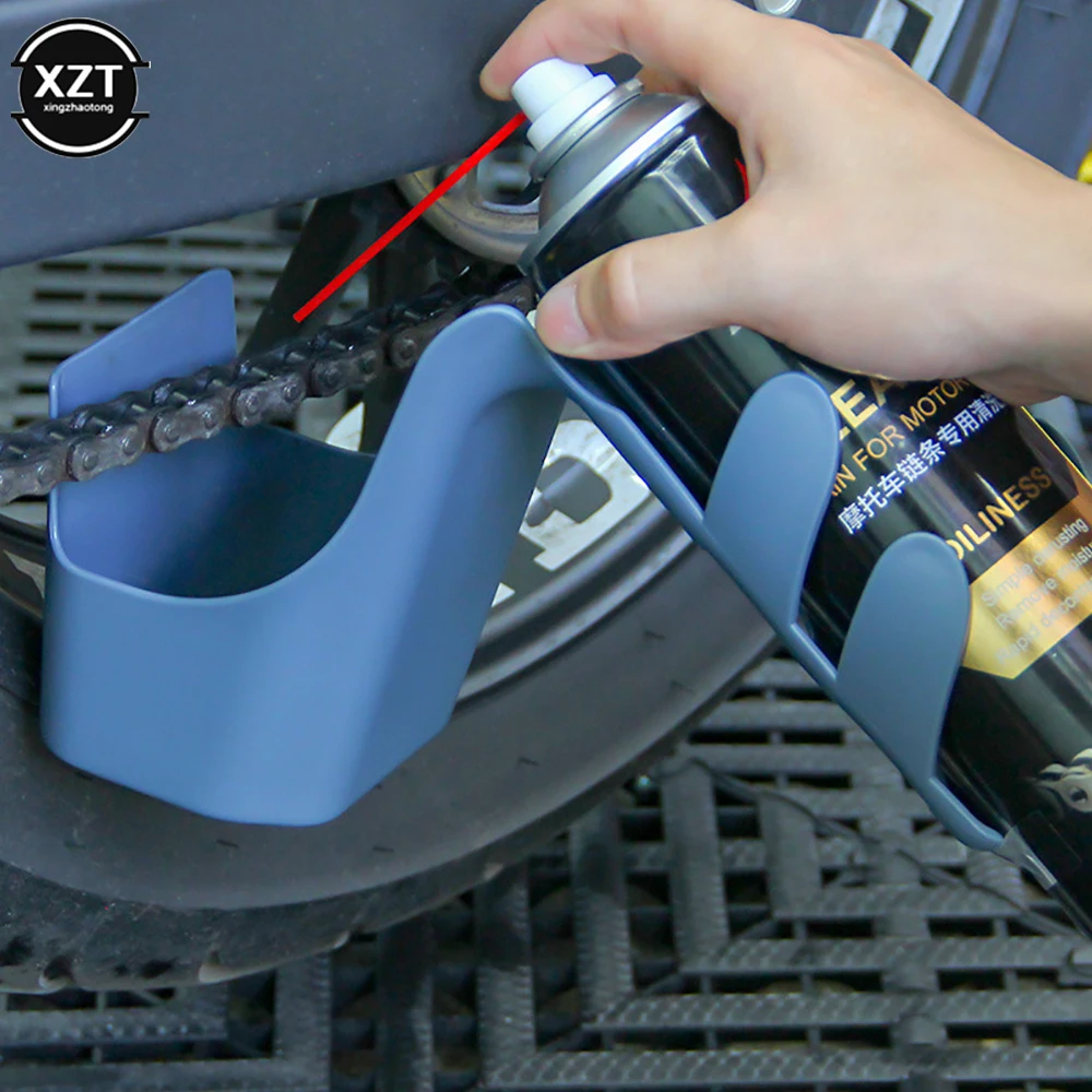 

Motorcycle Bike Chain Oil Storage Tool Box Chain Cleaning Oil Splash-Proof Tool Agent Widely Used Chain Oil Anti-spray Tool