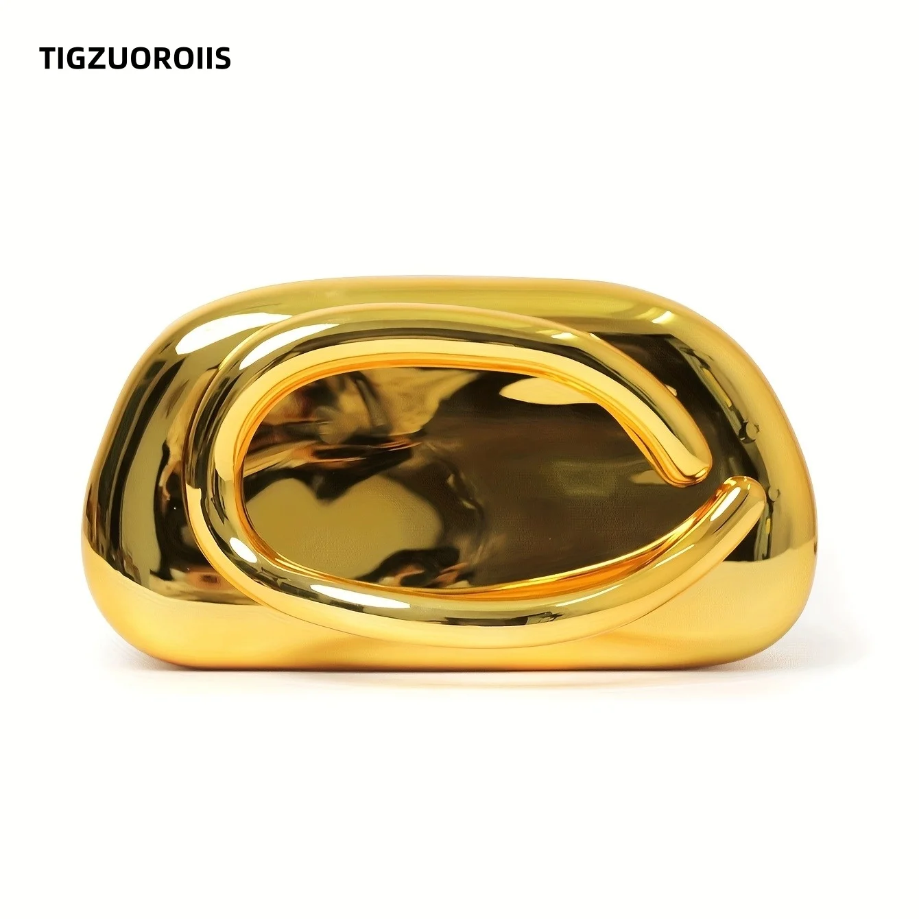 Gold Acrylic Metal Closure Box Clutch Bag Women Evening Wedding Party Cute Purse Bag Handbags Silver 2025 Spring New Fashion Ins