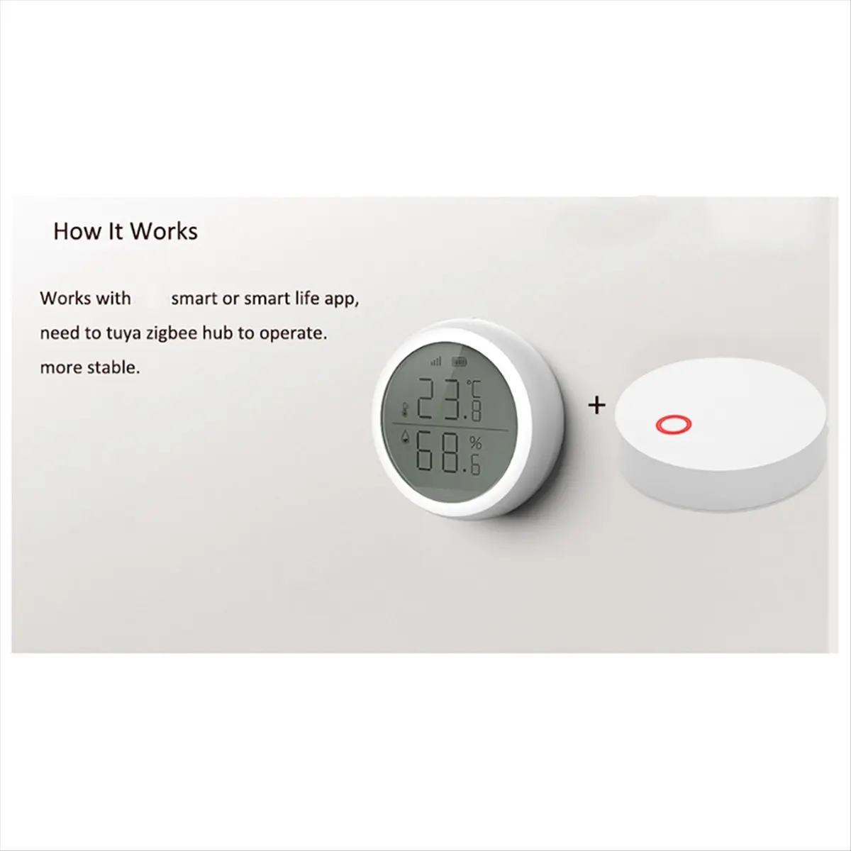 CH◆☆§Tuya Smart ZigBee Hub Gateway Smart Home Bridge Smart Life APP Wireless Remote Controller Work with Tuya Zigbee Sensors~HOT