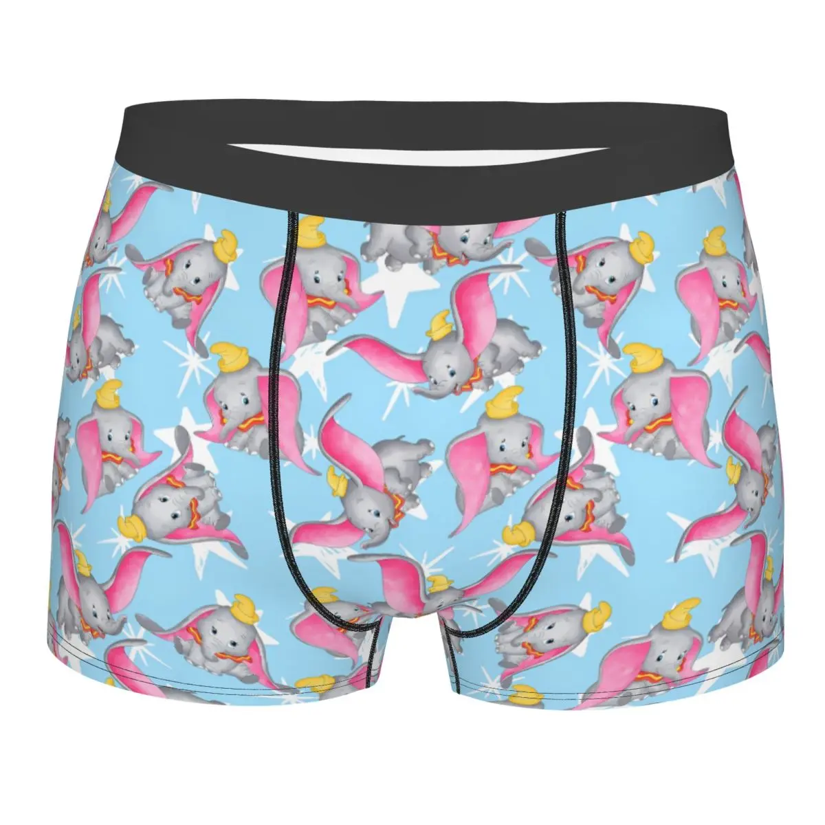 

Custom Dumbo Movie Cartoon Cute Boxers Shorts Men's Briefs Underwear Fashion Underpants