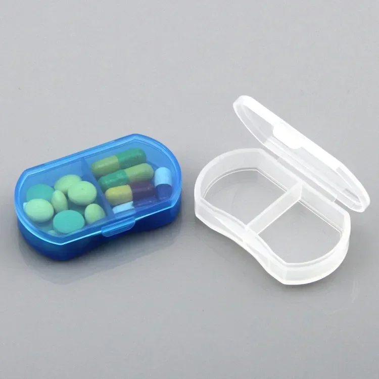 Practical Capsule storage box Container for Tablets Travel Pill Box with Seal Ring Small Box for Tablets Container for Medical