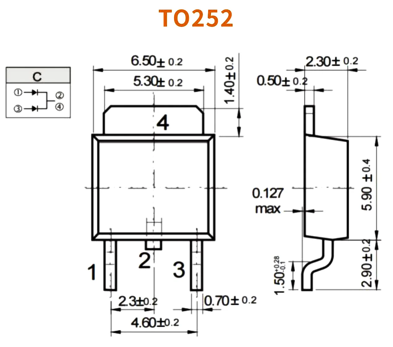 LoCN 100 sztuk LM317MDT LM317M LM317 TO252 SMD DPAK mosfety chiński nowy wysokiej jakości