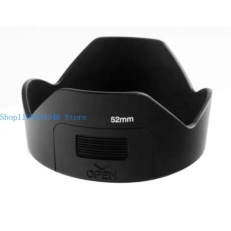 5asd Secures Fit Lens Hood Protector for SMC DA18-55MM F3.5-5.6AL for Photography