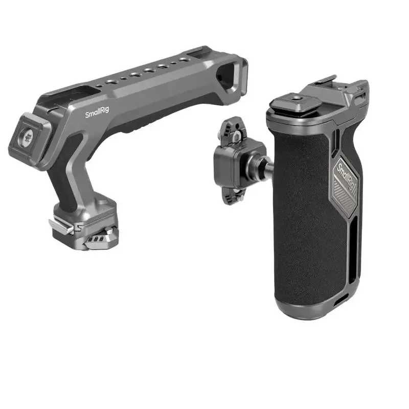 SmallRig 4483 4485 HawkLock H21 Kit de Empuñadura Superior de Liberación Rápida Giratoria para Jaula de Cámara Sony Canon Nikon Fuji